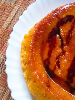 மேங்கோ காரமல் புட்டிங் வித் 🍫 சாக்லேட் ஷிரப் டாப்பிங் Mango Choco Pudding Recipe In Tamil) செய்முறை முக்கிய புகைப்படம்