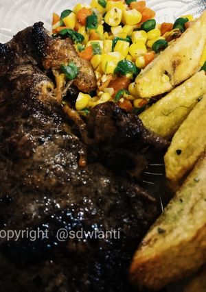 Foto resep Sirloin Steak Juicy