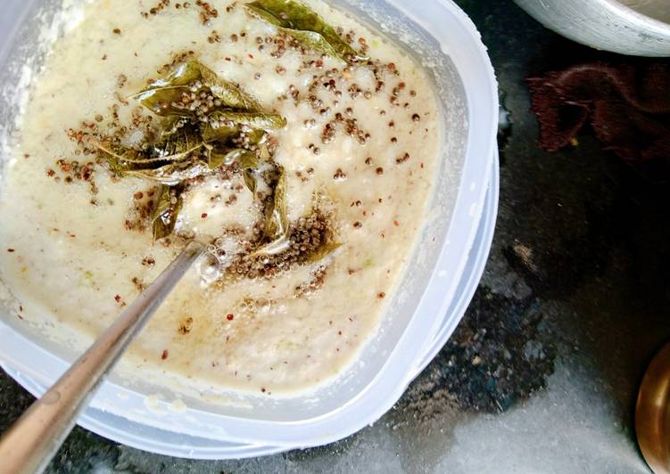 The Easiest and Tips for Beginner Coconut chutney
