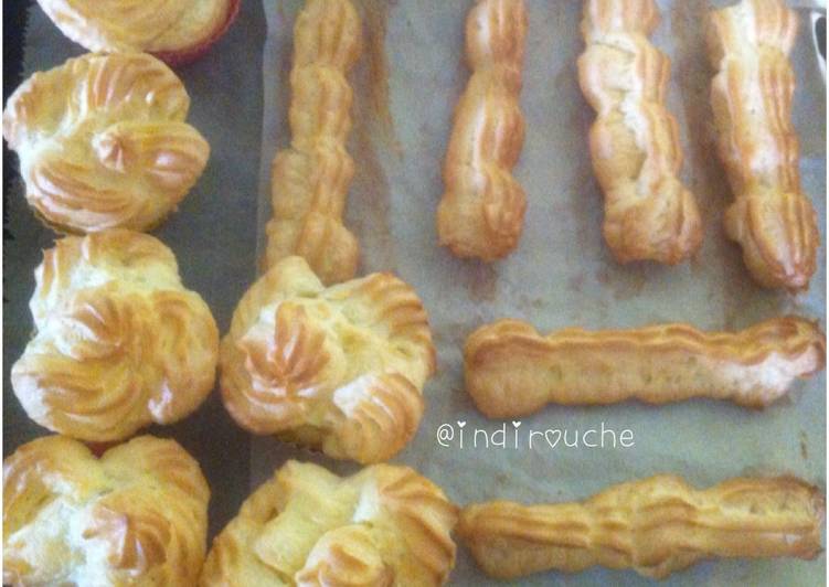 Resep Dasar Choux & Eclairs