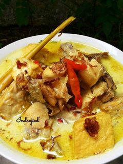 Foto resep Opor Ayam Tahu Tempe
