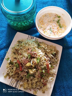 હૈદ્રાબાદી પનીર વેજ ડમ બિરયાની Haidrabadi paneer veg Dum Biryani recipie in Gujarati રેસીપી મુખ્ય ફોટો