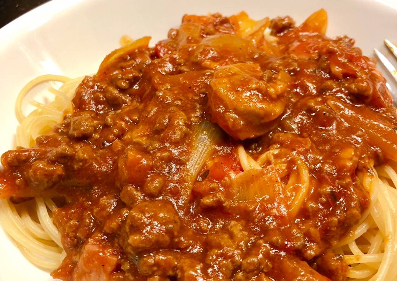 Spaghetti bolognaise easy