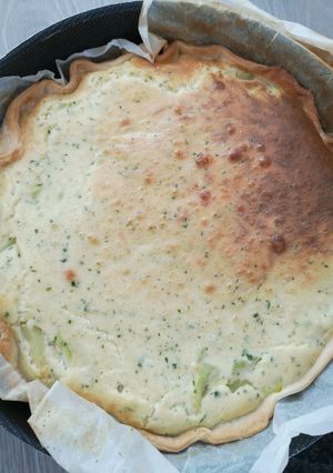 Une photo de Tarte à la courgette