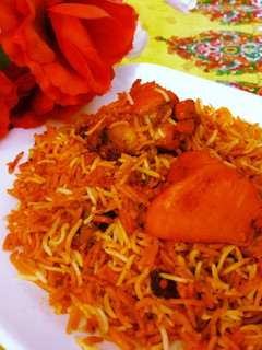 A picture of Special Karachi biryani.