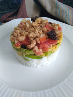 Una foto de Arroz con verduras