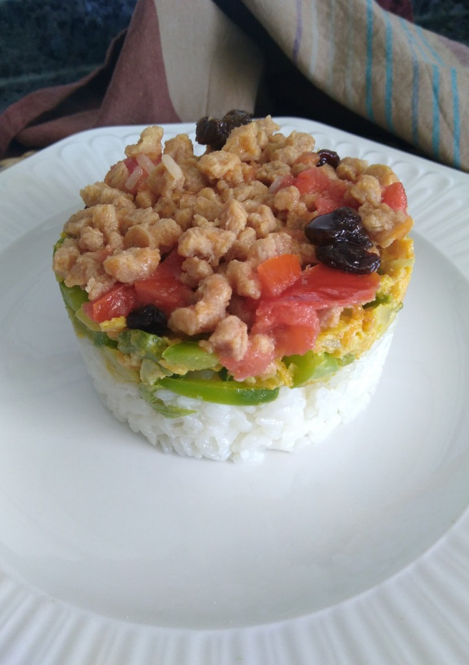 Una foto de Arroz con verduras