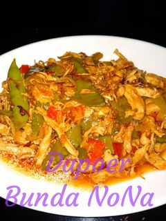 Foto resep Ayam Suwir Paprika