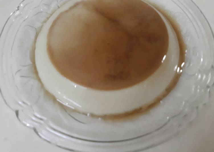 Caramel egg pudding