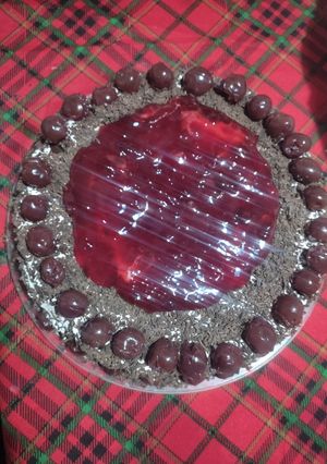 Φωτογραφία της συνταγής Τούρτα black forest !!! 🍒