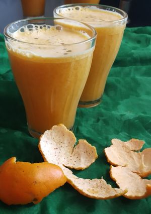 A picture of Orange soda.