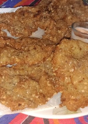 صورة لوصفة اسكالوب بفتيك بانيه 🍴
