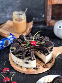 Foto resep Creamy OREO Cheese cake Pudding /puding