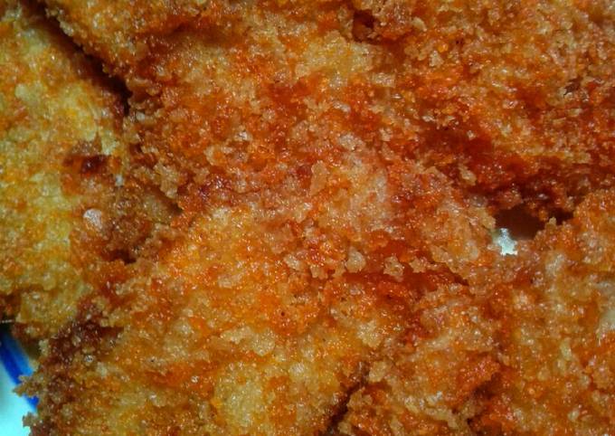 Ayam goreng tepung panir/ayam katsu