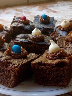 Una foto de Brownie sin tacc