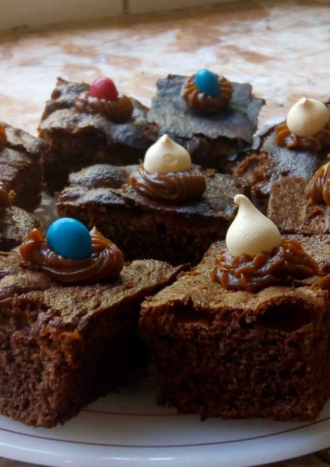Una foto de Brownie sin tacc
