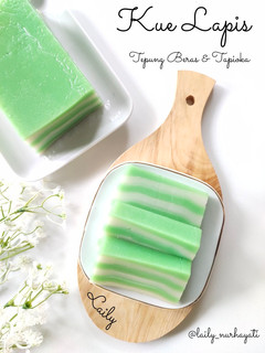 Foto resep Kue Lapis Tepung Beras & Tapioka