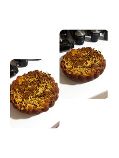 عکسی از دستور کیک کرامبل سیب