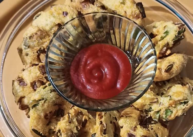 Step-by-Step Guide to Make Super Quick Homemade Spring onion vada