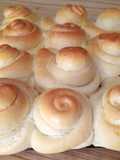 Pancitos caracoles