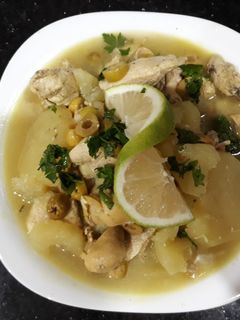 صورة لوصفة بطاطا وسكالوب في الكوكوت