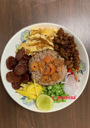 รูปของ ข้าวคลุกกะปิ