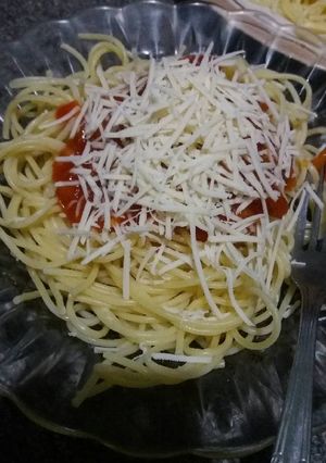Foto resep Spagheti Kornet Sosis