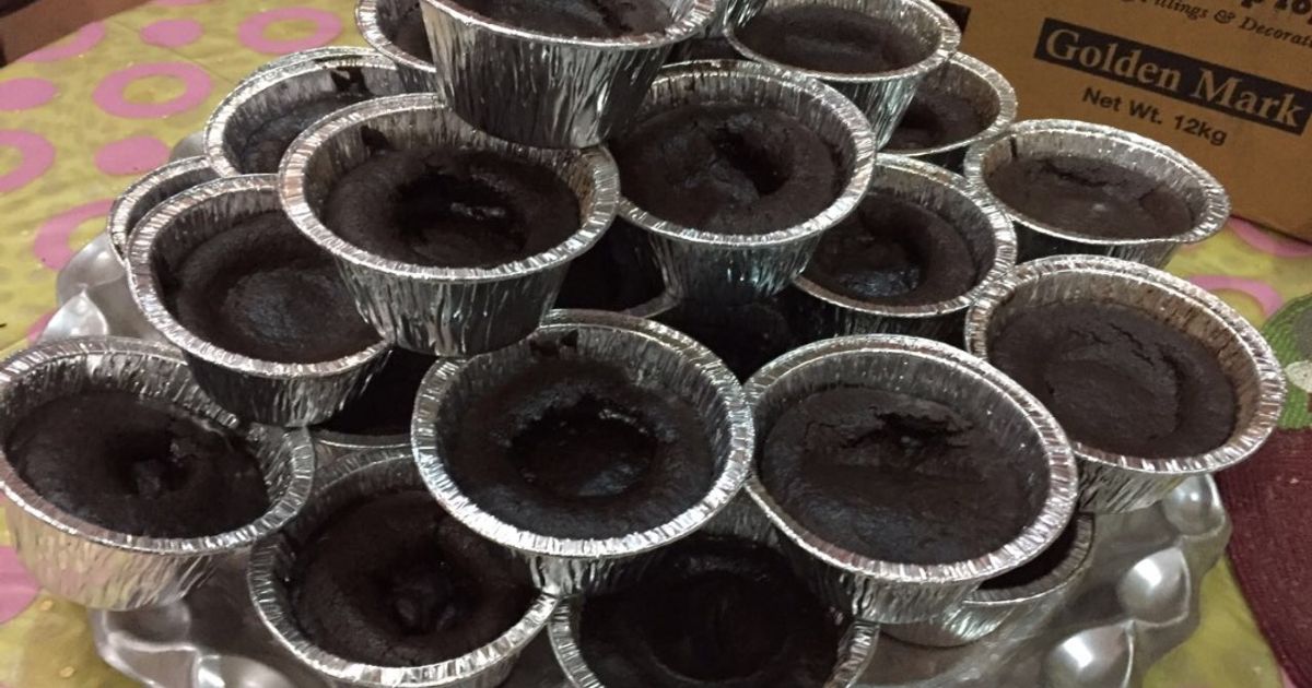 Chocolava Cake Recipe by Sunita Srivastava - Cookpad