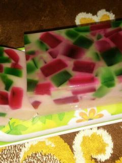 Foto resep Puding Mozaik (Puding Kaca) Markisa