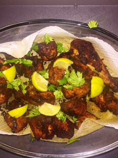 A picture of Chicken 65|| chicken fry.