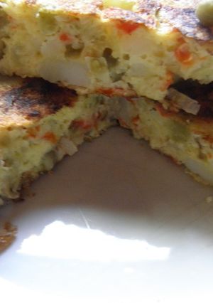 Una foto de Tortilla gramajo