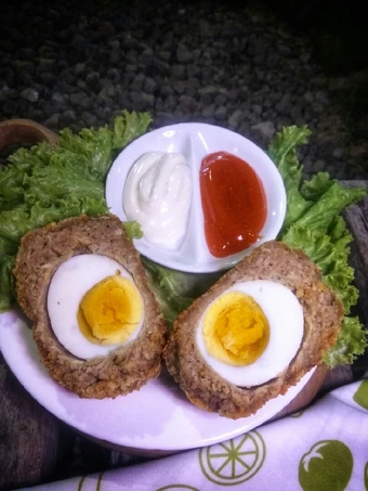 Cara Simple Menyiapkan Resep  Scotch egg yang Lezat, Bisa Manjain Lidah