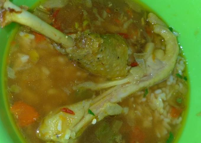 Soto bening ayam kampung