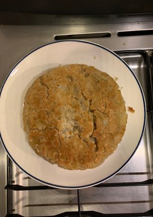 Una foto de Tarta de 🍎 vegana