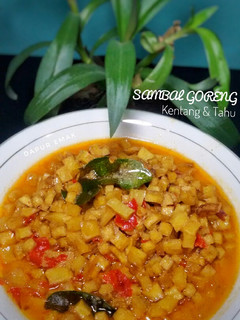 Foto resep Sambel Goreng Kentang Tahu Kuah Kental