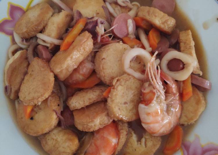 Resep Rahasia Sapo Tahu Seafood Ala Ala Praktis Resep Masakanku
