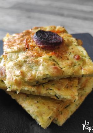 Une photo de Scarpaccia de courgettes