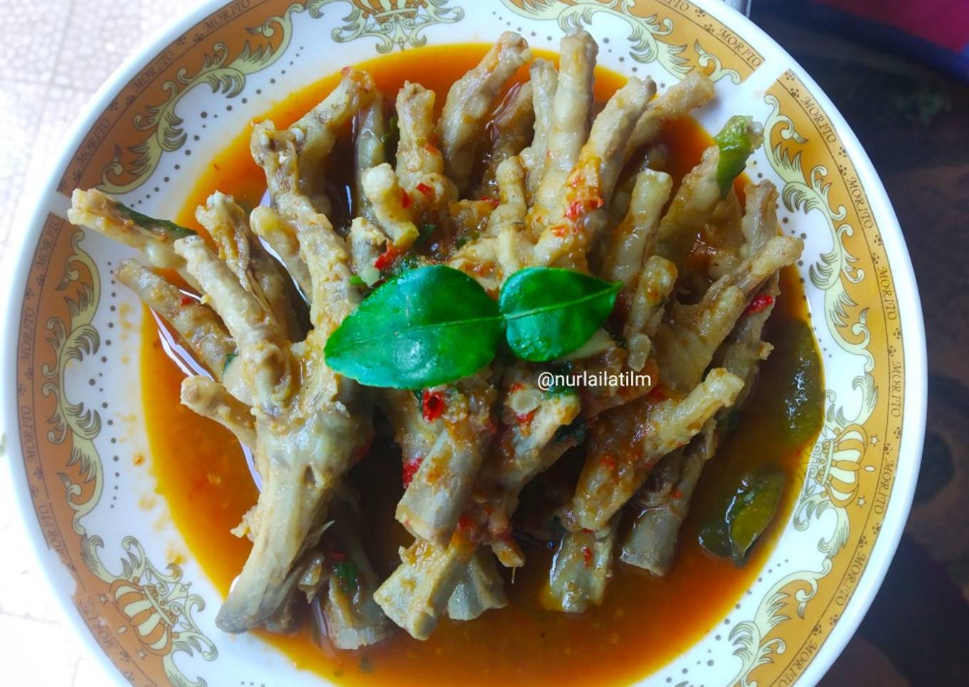 Ceker huhhah, pedas dan nikmat 😍💕