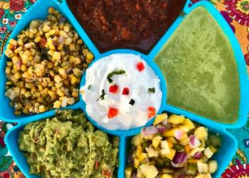 How To Making Recipe Fresh Made Multi DipSalsa Tray Delicious Perfect How To Making Recipe Fresh Made Multi DipSalsa Tray Delicious Perfect