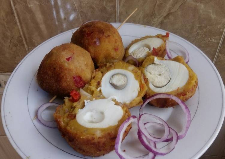 Easiest Way to Make Tasty Potatoes egg kebab Cooking Basics for Newbies