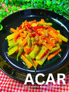 Foto resep Sayur Acar Timun Wortel Bumbu Kuning