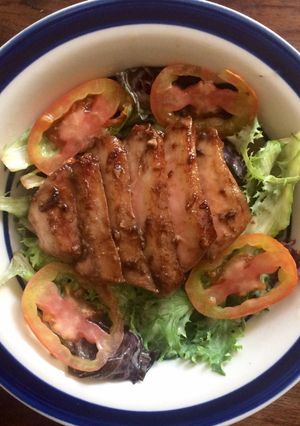 Foto resep Pan-fried Tuna Salad