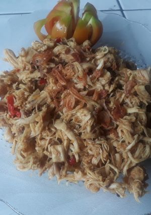 Foto resep Ayam Suwir Basah (no cabe)