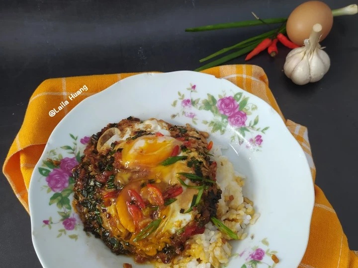 Cara Mudah Menyiapkan Resep 170. Nasi Telur Pontianak versi Pedas yang Uenak Anti Ribet, Menggugah Selera