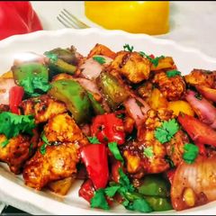 Dry Chilli Chicken A picture of Dry Chilli Chicken.