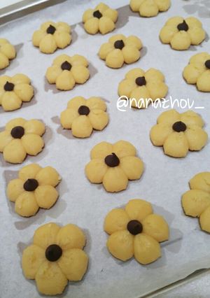 Foto resep Kuker Semprit Bunga #BikinRamadanBerkesan