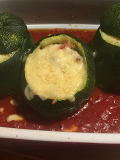Una foto de Zapallitos rellenos