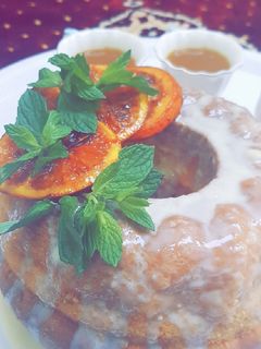 صورة لوصفة كيكة البرتقال