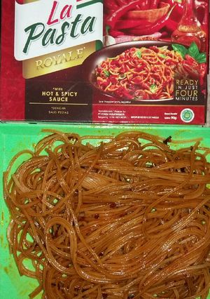 Foto resep La Pasta With Hot&Spicy Sauce