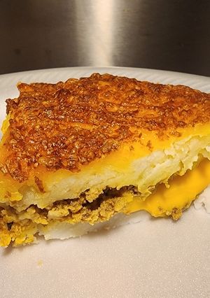 Una foto de Pastelón de papa